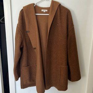 Sherpa teddy coat